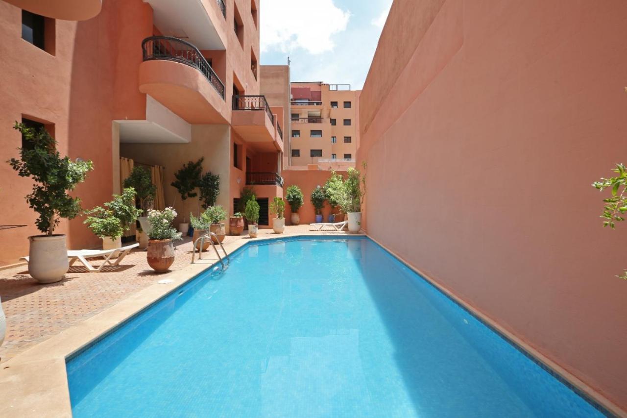 Appartement Moderne En City Center Marrakech-Gueliz มาร์ราเกช ภายนอก รูปภาพ