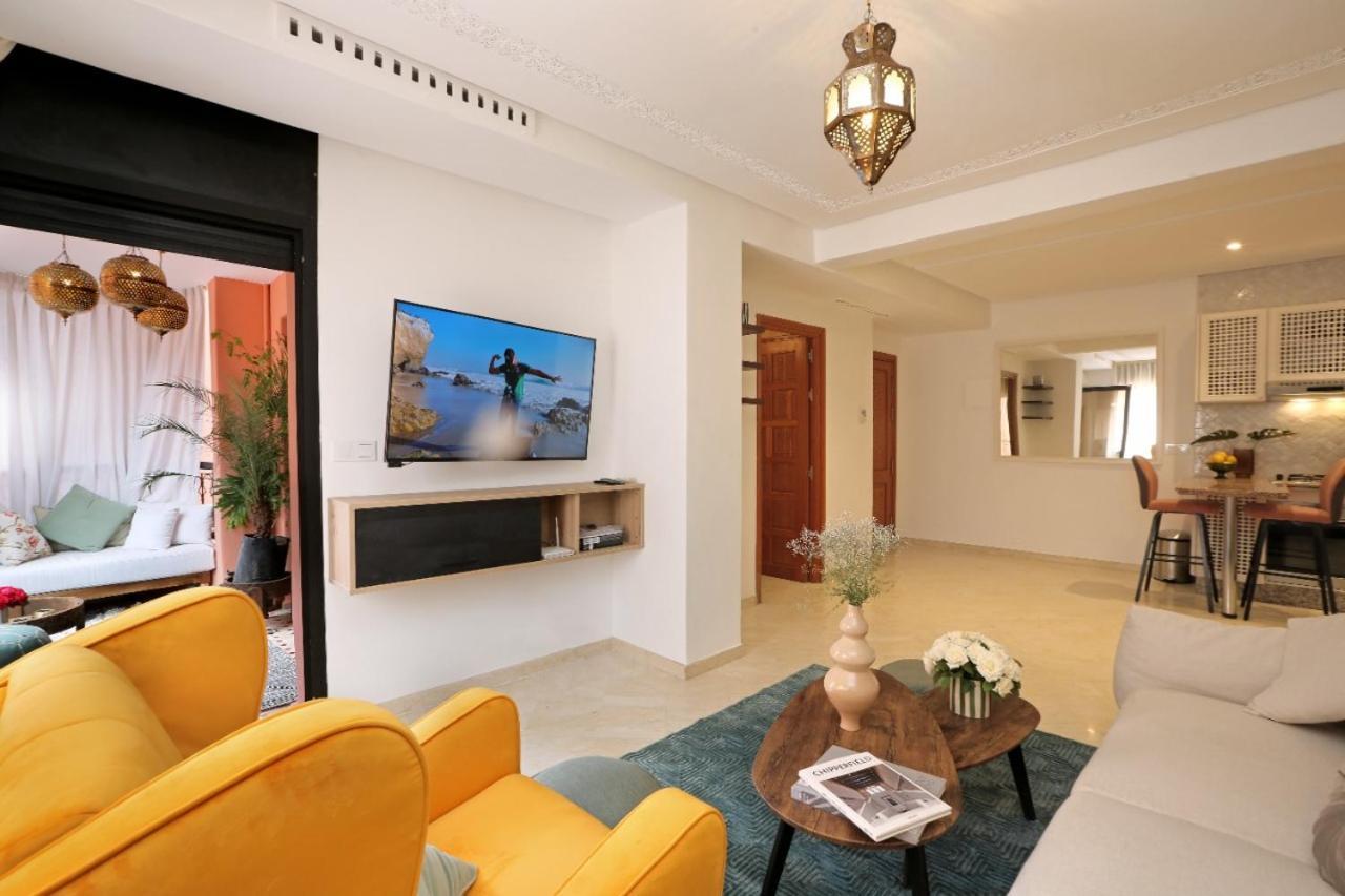 Appartement Moderne En City Center Marrakech-Gueliz มาร์ราเกช ภายนอก รูปภาพ