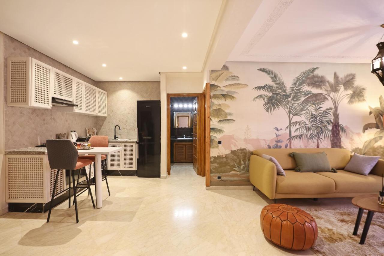 Appartement Moderne En City Center Marrakech-Gueliz มาร์ราเกช ภายนอก รูปภาพ