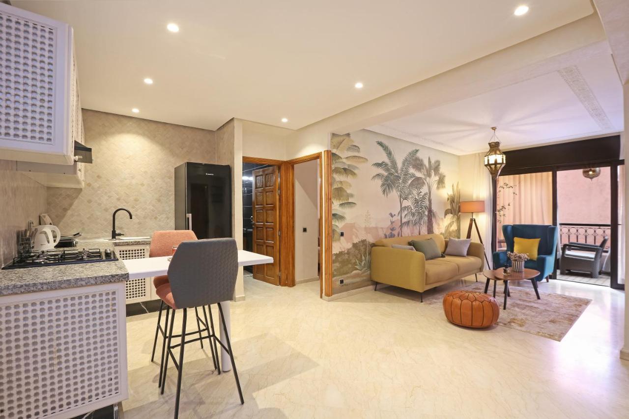 Appartement Moderne En City Center Marrakech-Gueliz มาร์ราเกช ภายนอก รูปภาพ