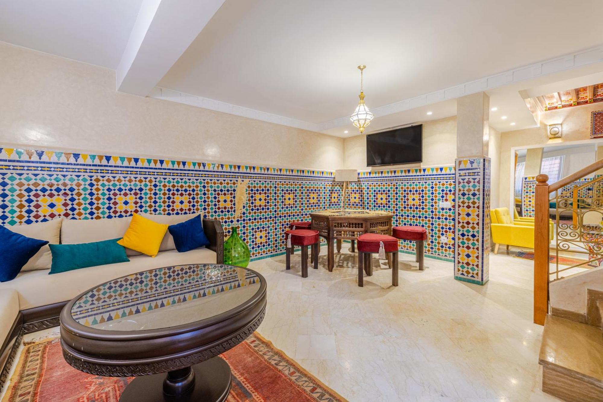 Appartement Moderne En City Center Marrakech-Gueliz มาร์ราเกช ภายนอก รูปภาพ