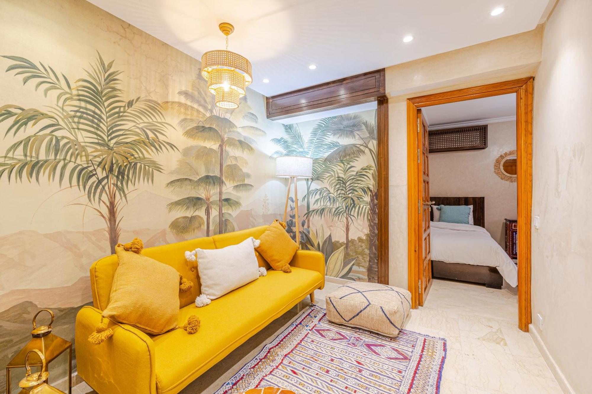 Appartement Moderne En City Center Marrakech-Gueliz มาร์ราเกช ภายนอก รูปภาพ